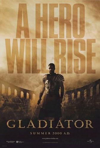 Gladiator movie poster sided - poster, 2