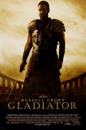 Gladiator 2000 movie poster - gladiator,